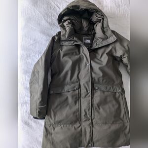 The North Face Futurelight 550 Hooded Down Coat Green Size XL